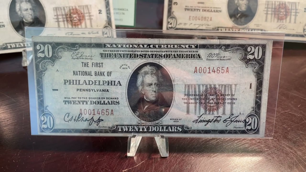 National Bank Notes #currency #nationals #papermoney