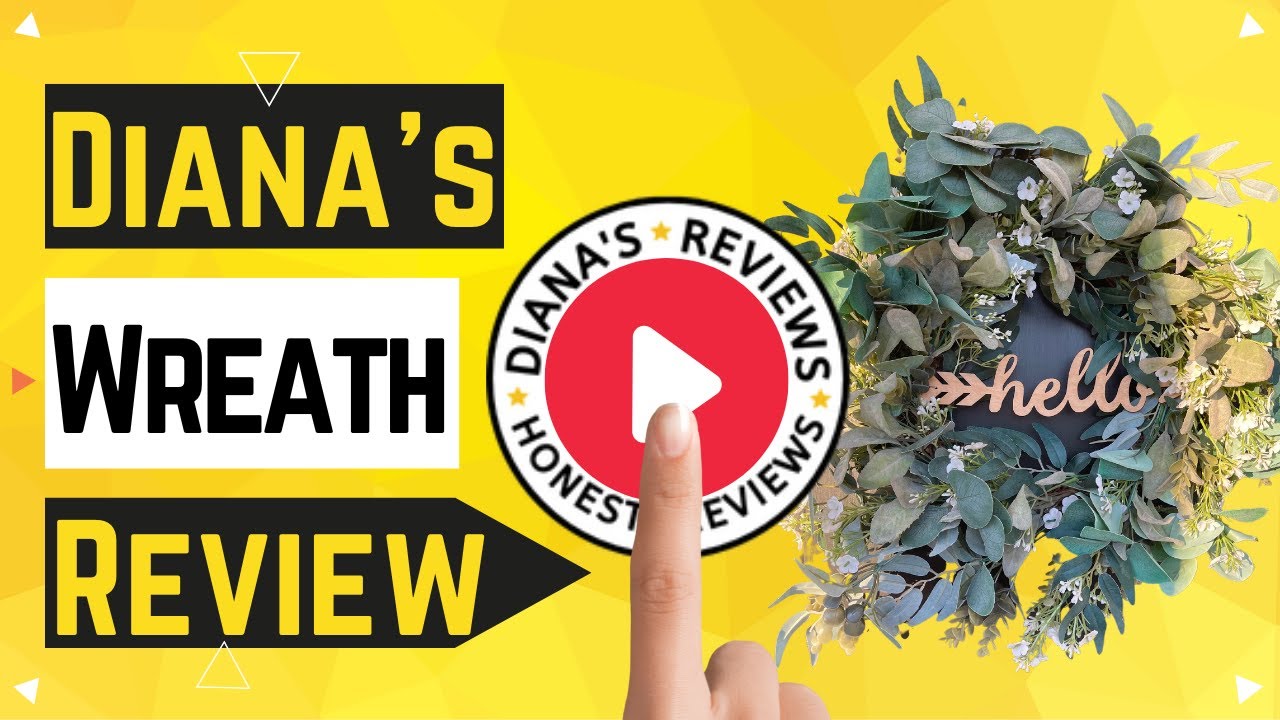 Large Eucalyptus Wreath with White Flowers and 3 Signs