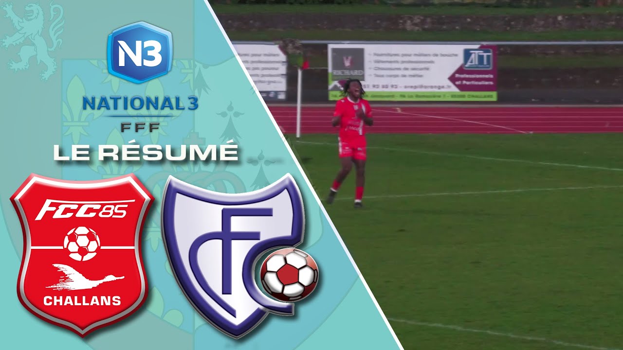 Résumé FC Challans/FC Chauray Championnat N3 B J17