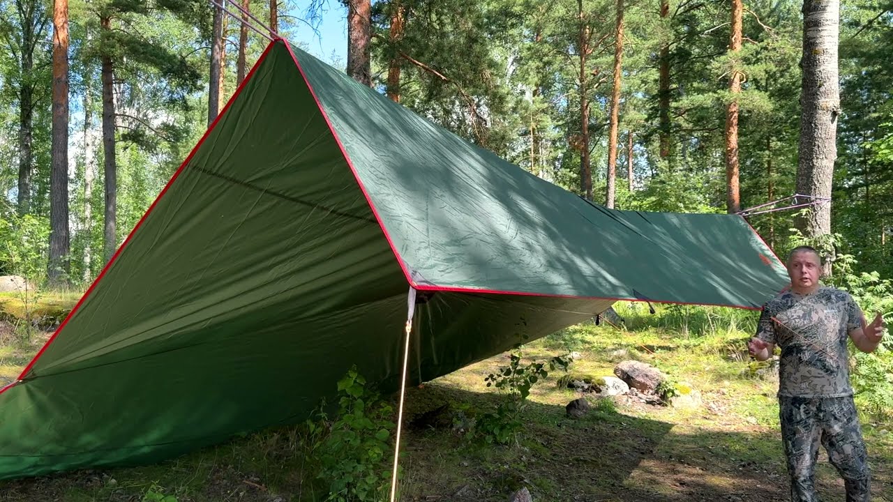 Варианты установки тента