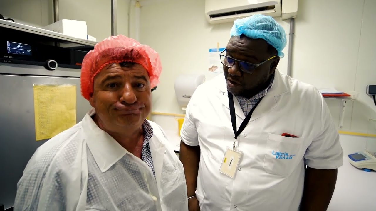100% Mayotte Les grands défis   S05 em 05 La production de yaourt laiterie de mayotte