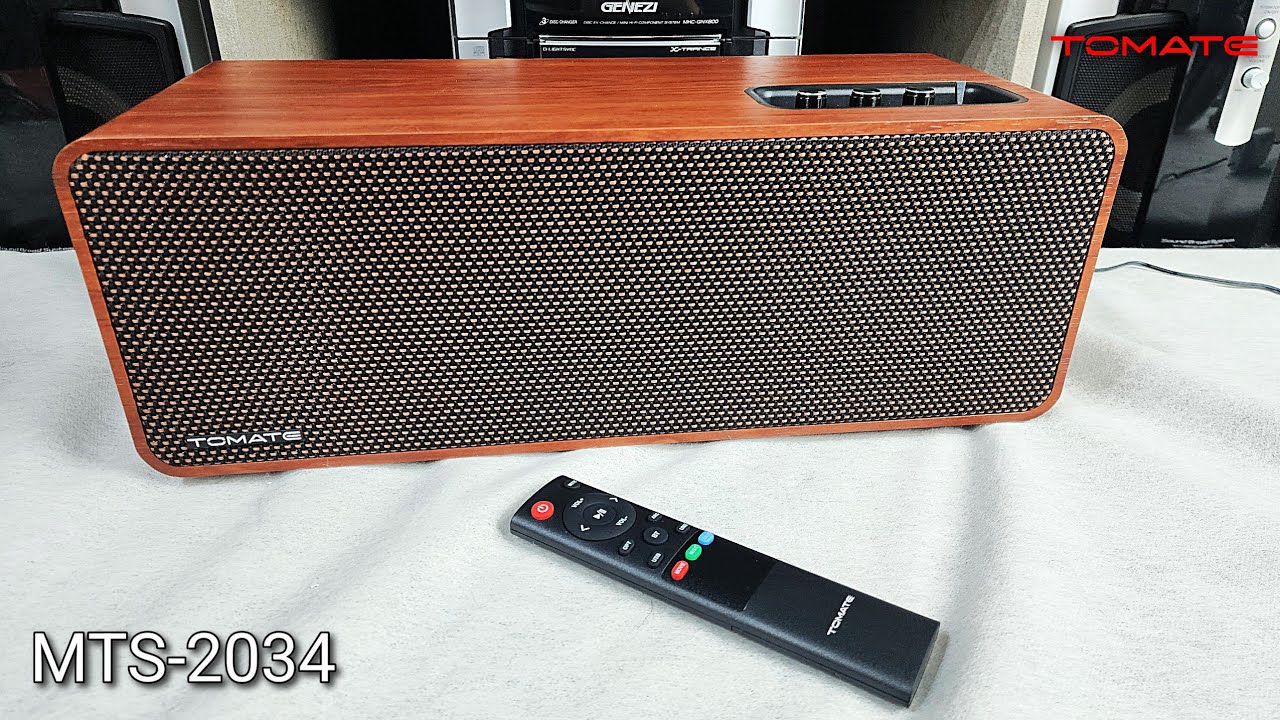 Unboxing (desembalando) Tomate MTS-2034