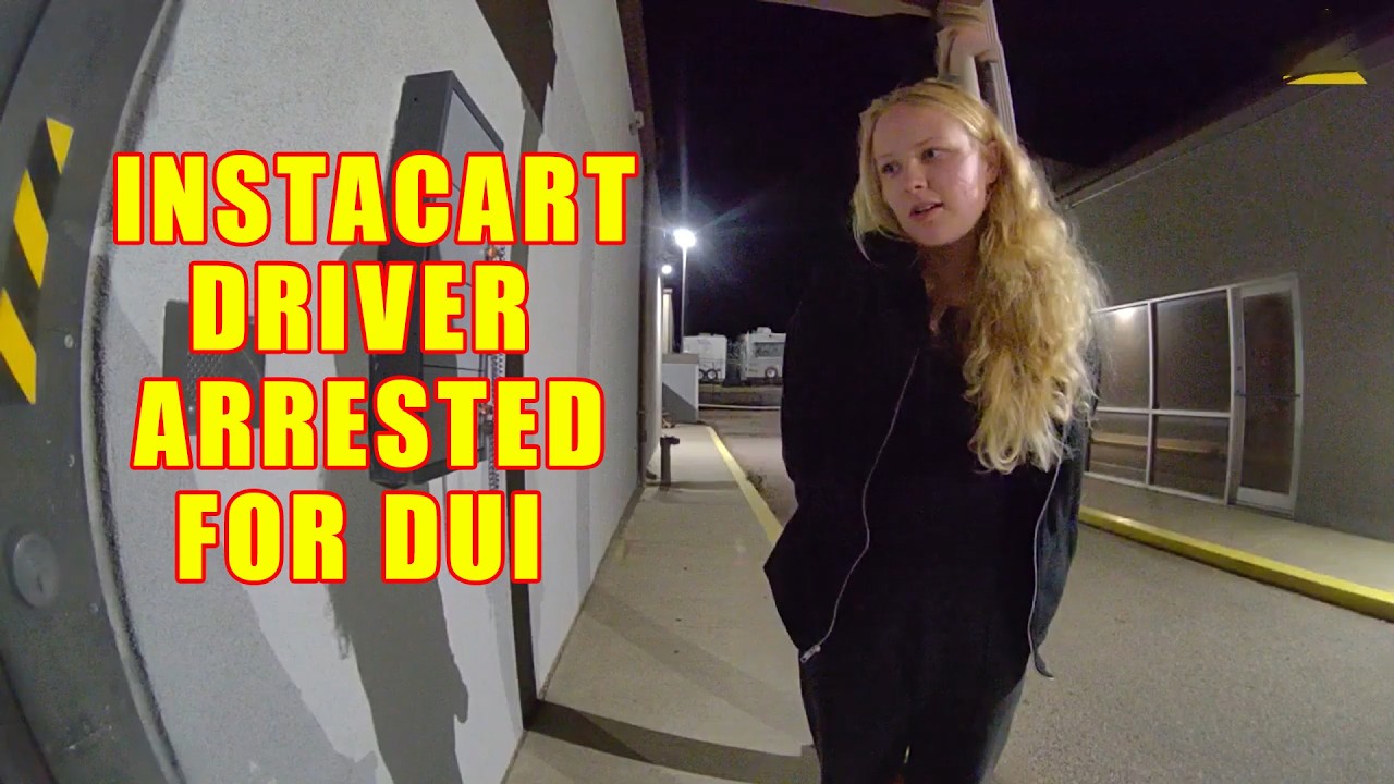 24-Year-Old Instacart Delivery Driver is Arrested for Drunk Driving