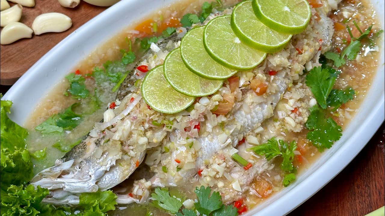 Resepi IKAN SIAKAP STIM LIMAU