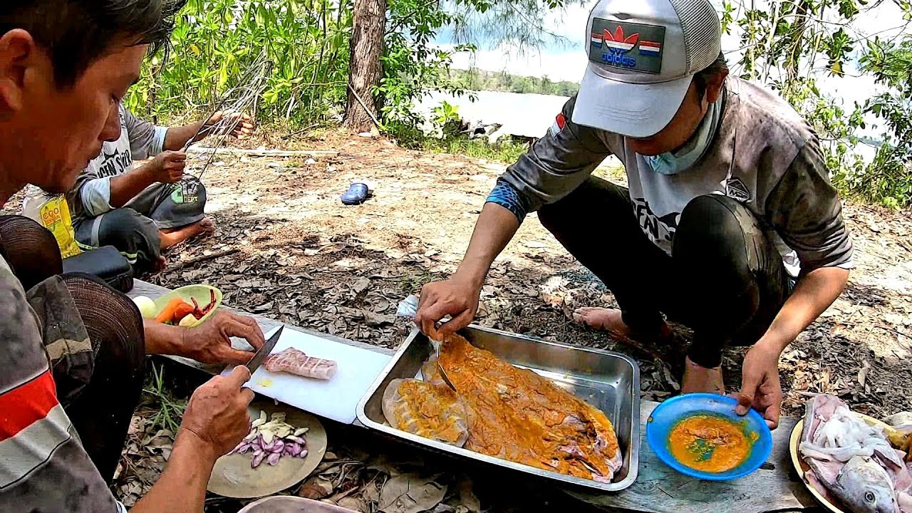 MANCING MASAK MAKAN DAN MANDI DI PULAU