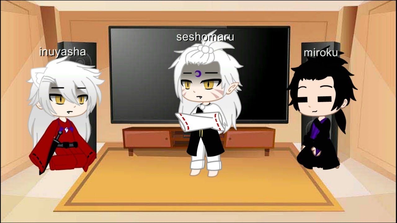 inuyasha y sus amigos reaccionan a su futuro