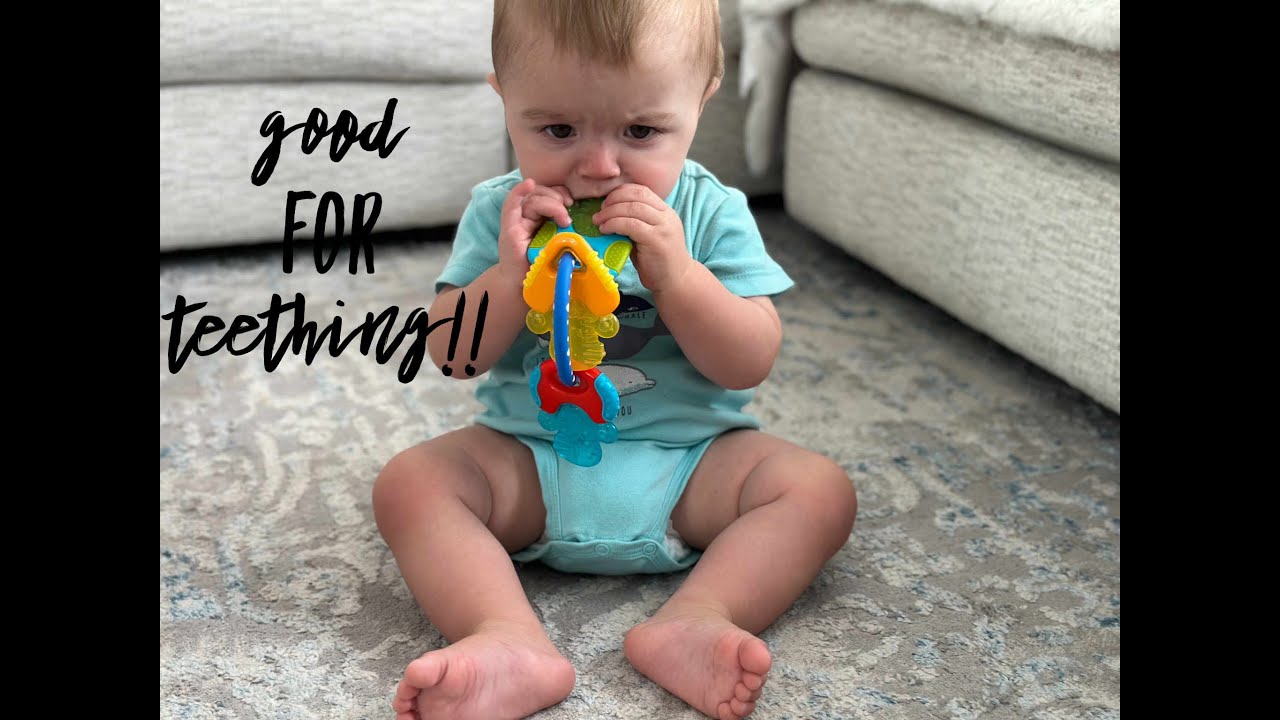 Nuby Ice Gel Teether Keys (For Teething Babies!!)