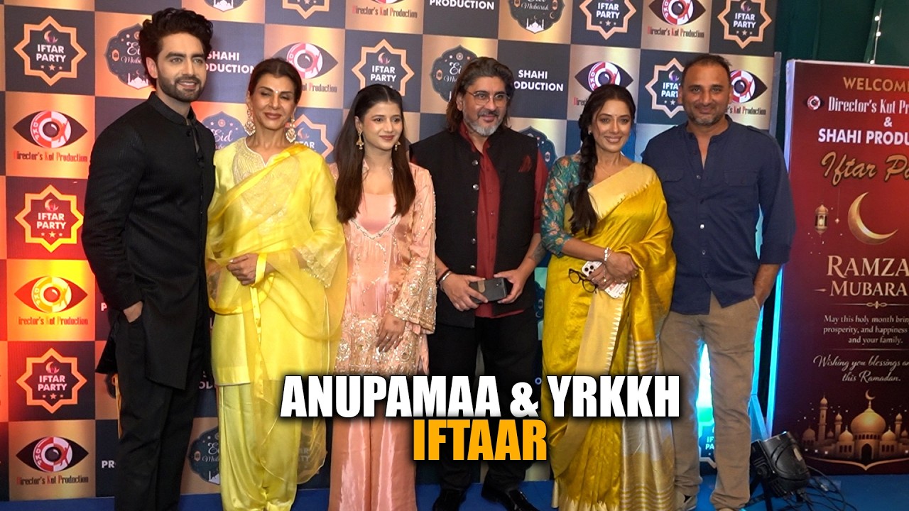 Yeh Rishta Kya Kehlata Hai Set पर Iftaar Party 🕌 | Anupamaa Team के साथ Special Celebration