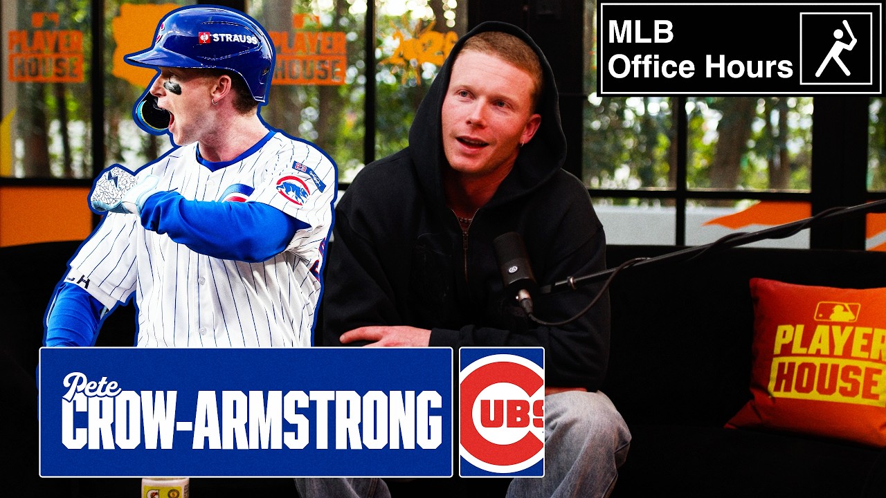 Pete Crow-Armstrong threw a no-hitter that Paul Skenes caught & met Derrick Rose! | MLB Office Hours