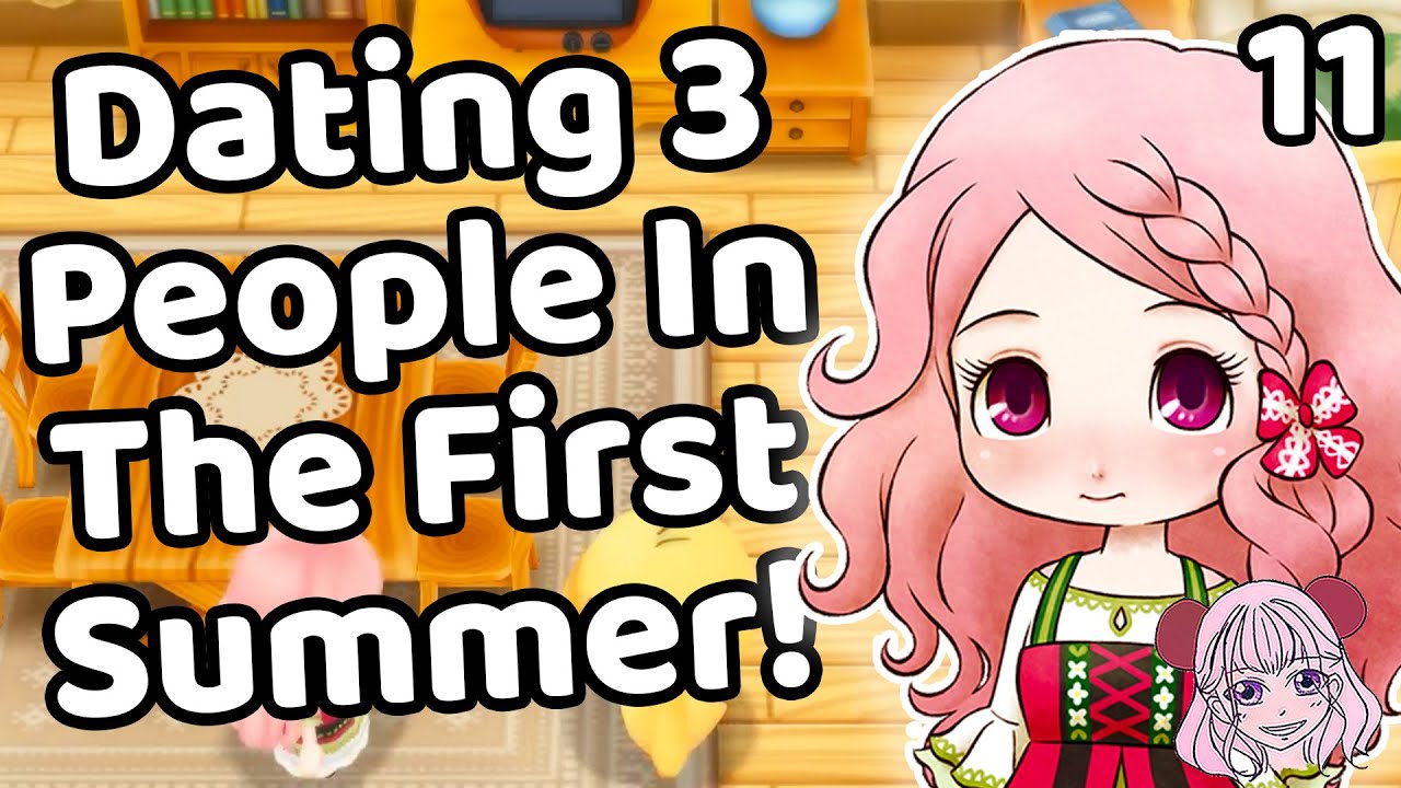Story of Seasons Friends Of Mineral Town Gameplay - Dating 3 People In Town First Summer!