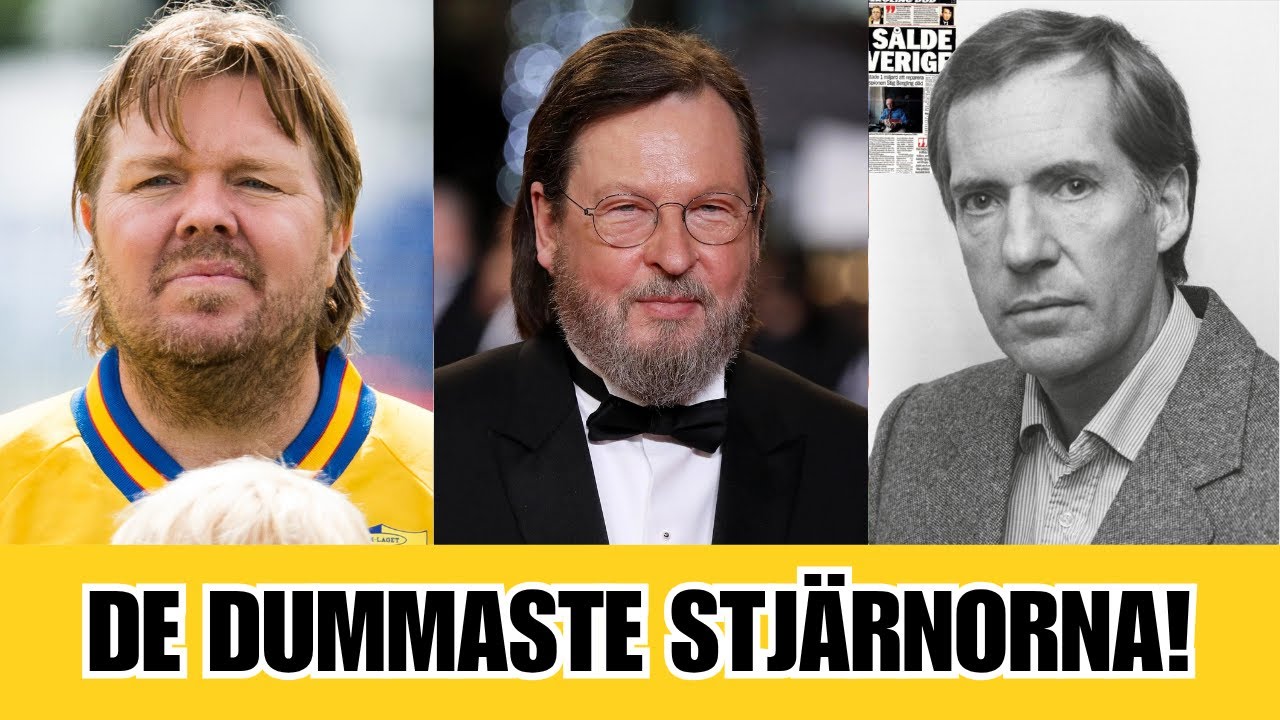 11 svenska stjärnor som var de dummaste