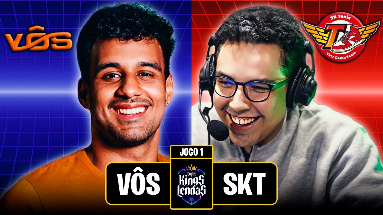 🚨 A VÔS GRANDES ENFRENTOU A SKTÊNIS PELA PRIMEIRA VEZ NA KINGS LENDAS 2026