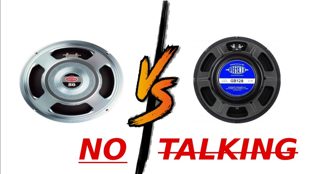 Audio Only: Celestion Seventy 80 vs Eminence Legend GB128