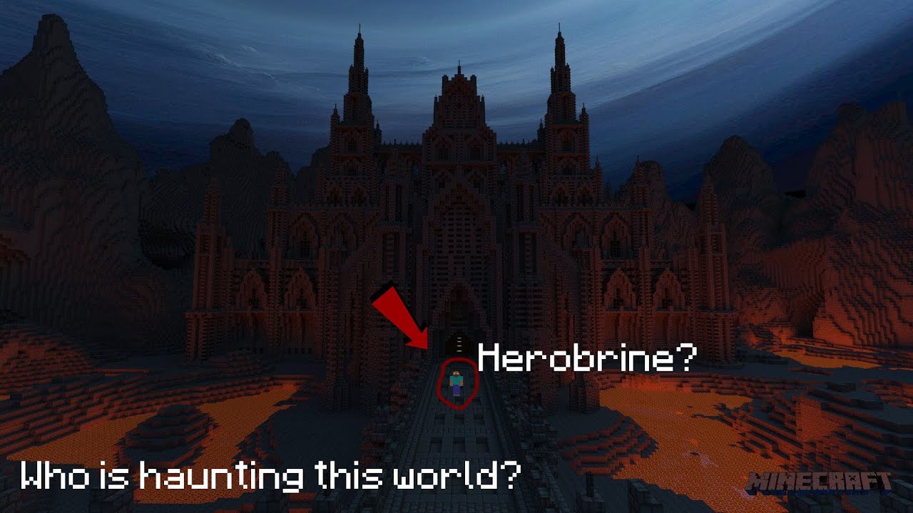 Who is Haunting This Cursed Minecraft Seed? (scary minecraft video)