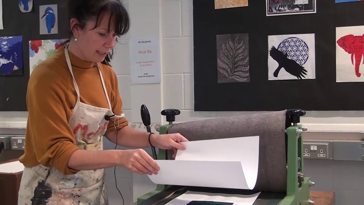 Collagraph Printing with Carly Lacey