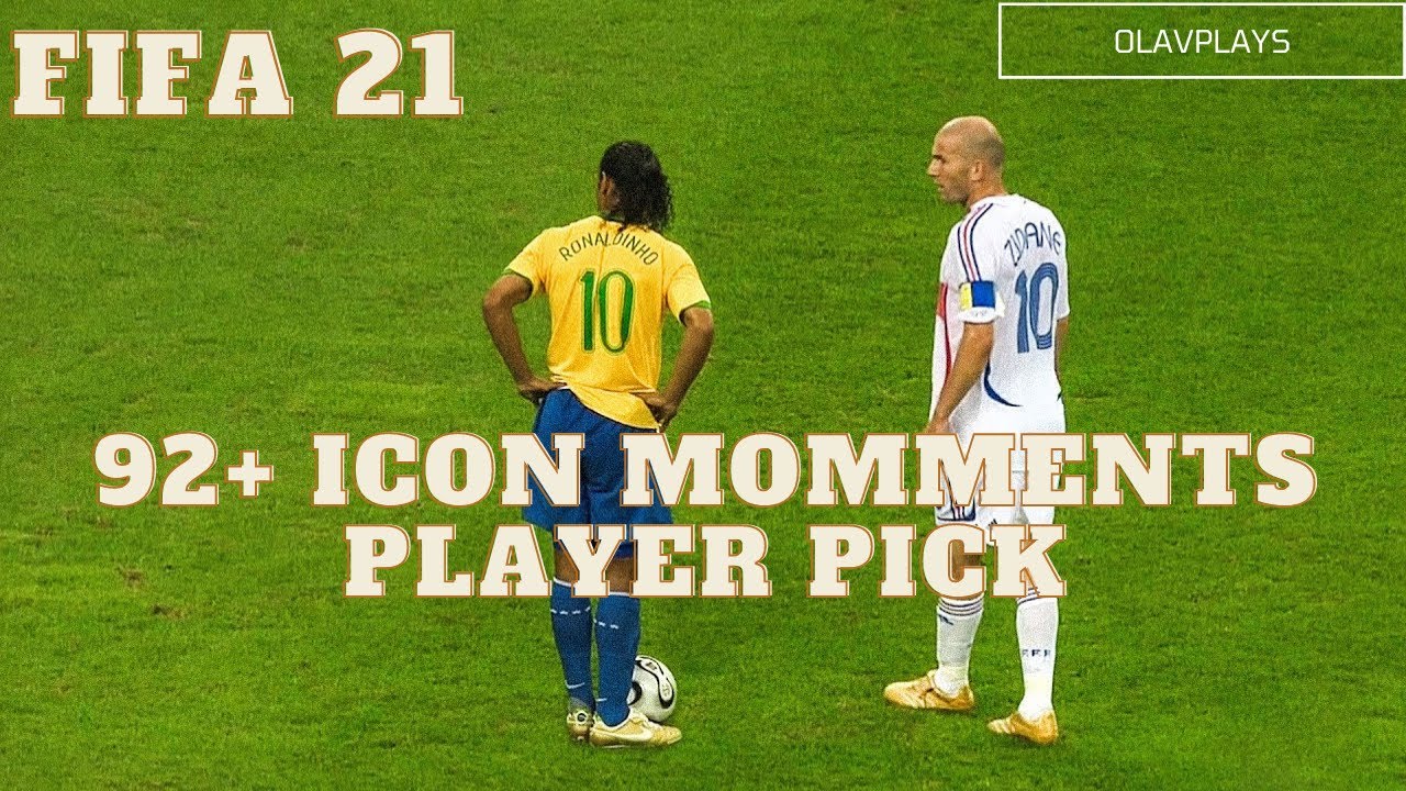FIFA 21 - 92+ Icon Moments Player Pick