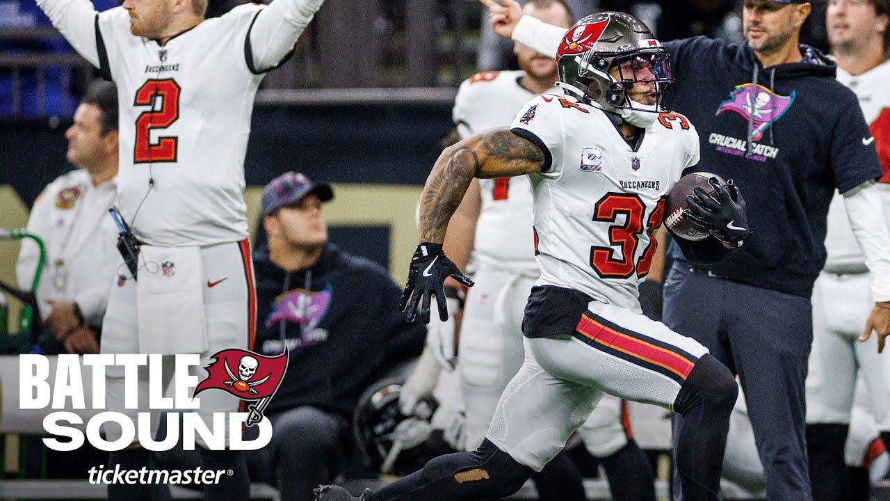 Bucs Drop 51 Points On The Saints | Battle Sound | Tampa Bay Buccaneers