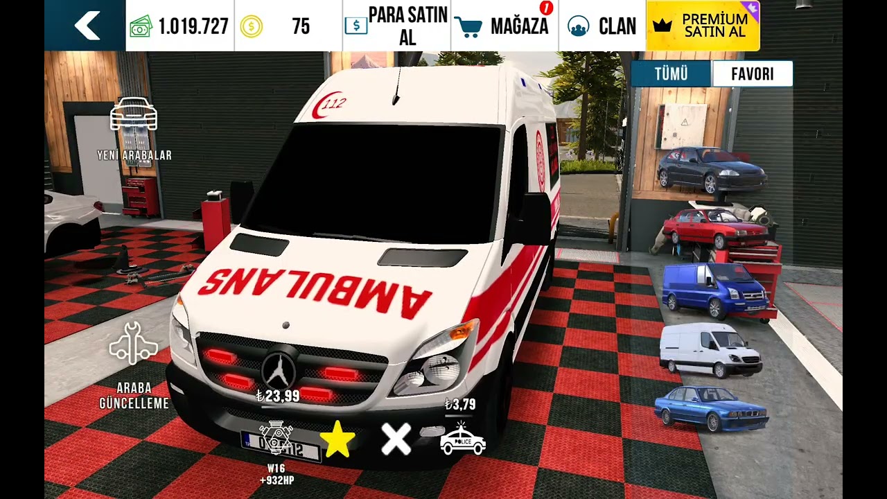 Car Parkingde Ambulans Kaza Testi - Car Parking Part 2