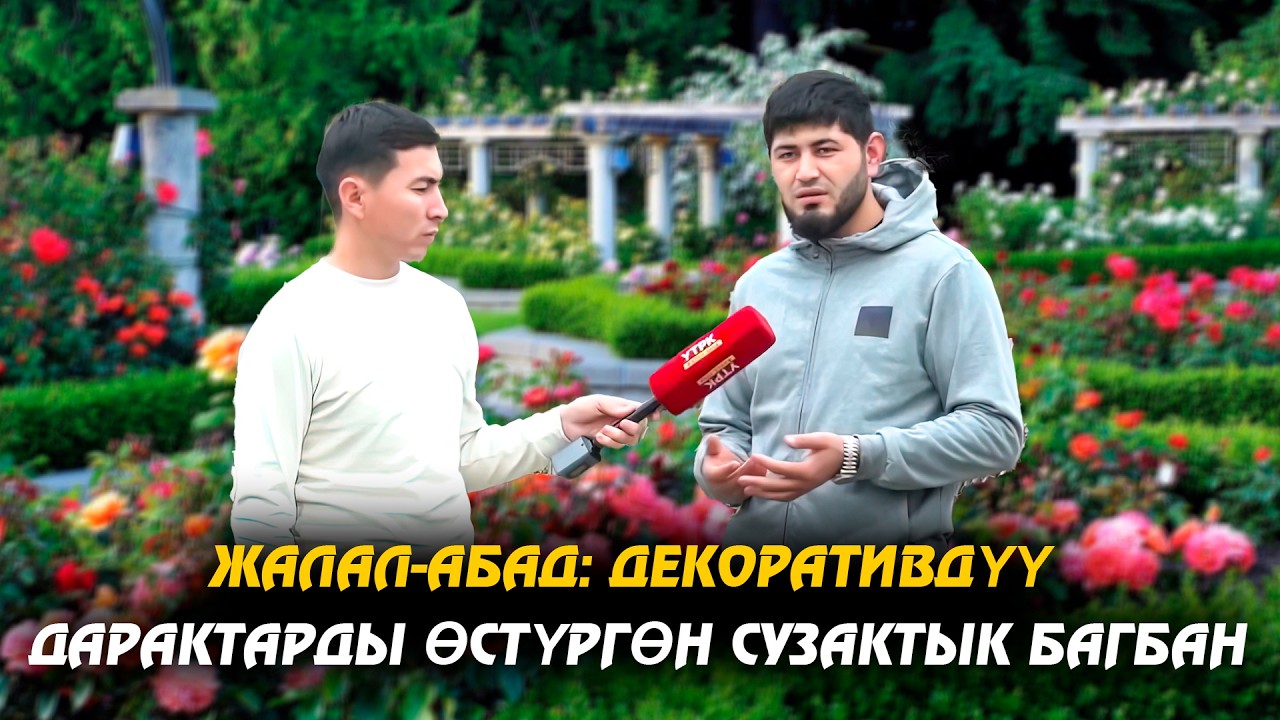 Жалал-Абад: Декоративдүү дарактарды өстүргөн сузактык багбан // ЖАРАТМАН