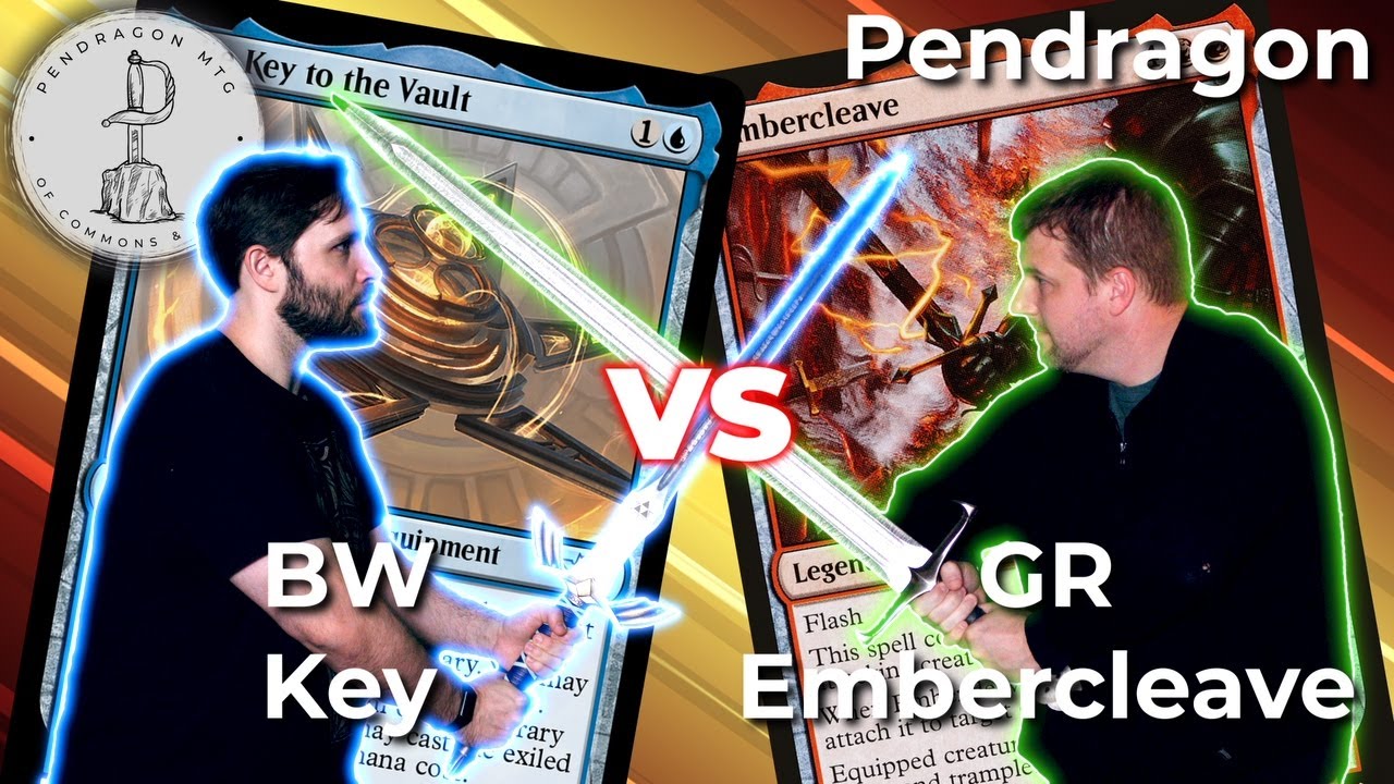 We BOTH pulled the sword from the stone? | Pendragon Embercleave VS Key | Bonus Sheet EP 04