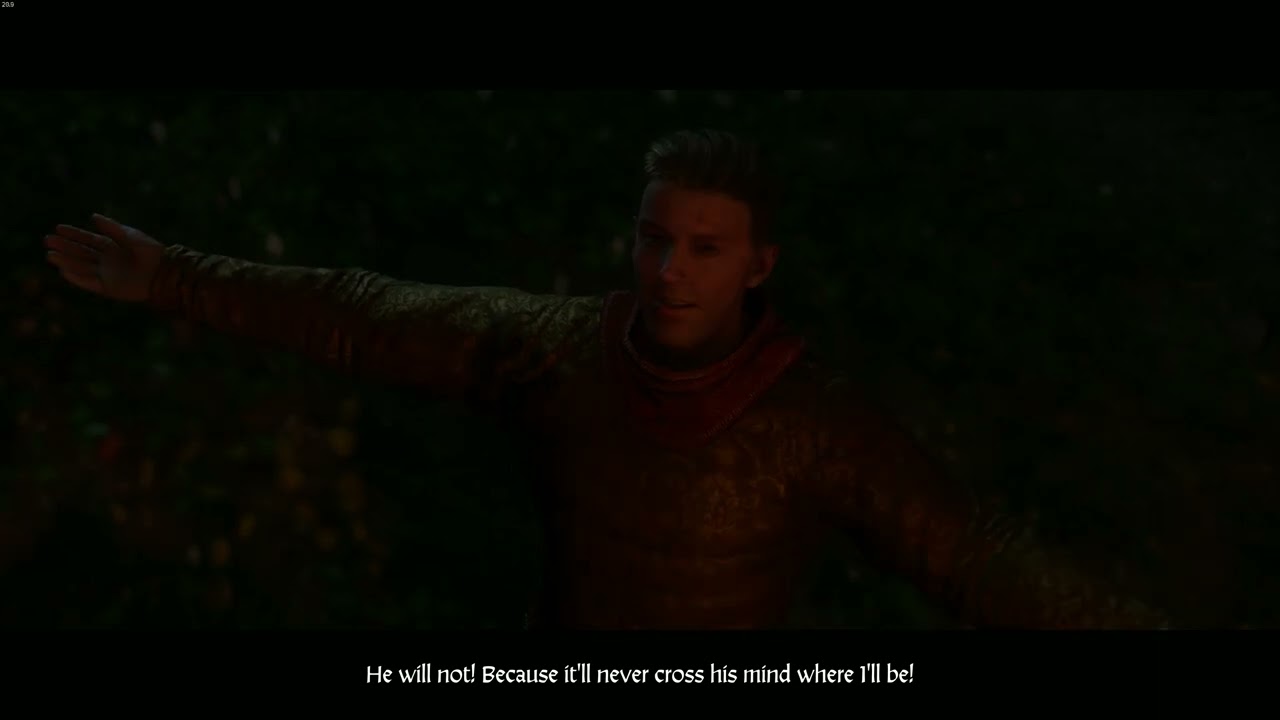 KCD Honeyed Words Goated Cutscene Hans Capon and the Butcher's Daughter