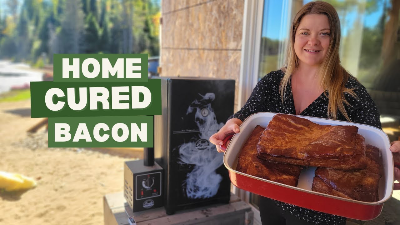 Curing and Smoking BACON at Home: Easy 3 Ingredient Recipe!