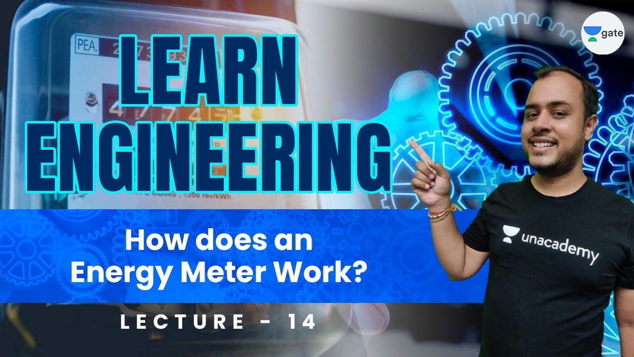 How does an Energy Meter Work ? L: 14 | Learn Engineering | GATE/ESE 2022