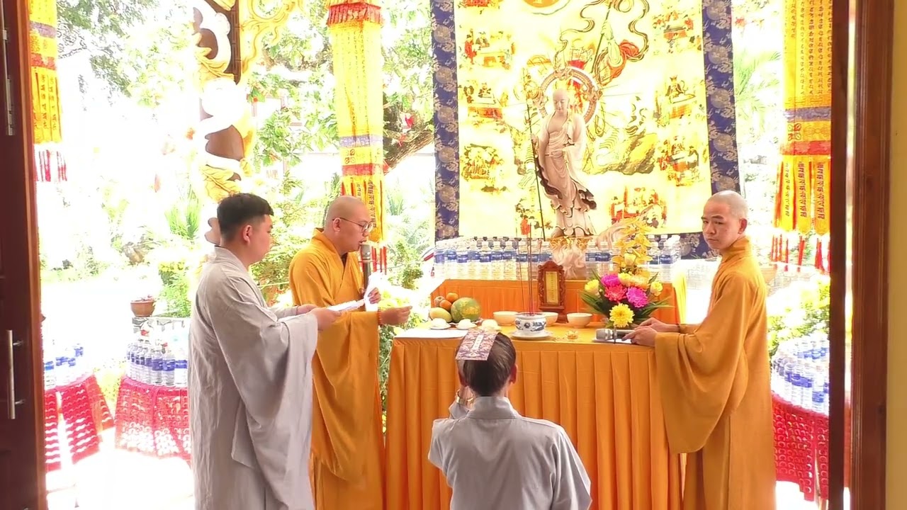TỊNH XÁ NGỌC GIÁC TRAI ĐÀN CHẨN TẾ HOÀN ĐÀN DƯỢC SƯ THẤT CHÂU, CẦU SIÊU CỬU HUYỀN THẤT TỔ.(BÍNH NGỌ)