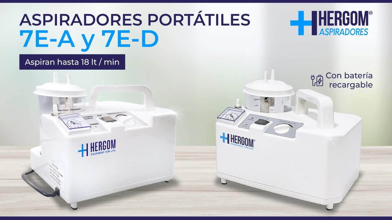 Aspiradores 7E-A & 7E-D | Hergom Aspiradores