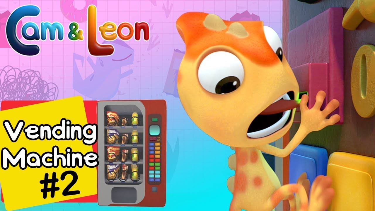 Funny Children Cartoon | Vending Machine #2 | Cam & Leon | Cartoon for Kids