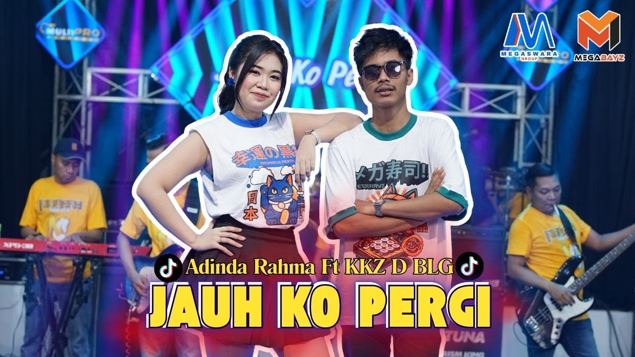 JAUH KO PERGI ( SA CERITAKAN PADA BINTANG BINTANG) - ADINDA RAHMA FT KKZ D BLG (OFFICIAL LIVE MUSIC)