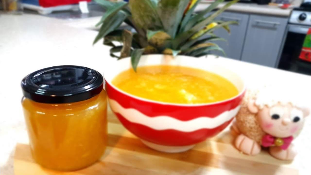 Como hacer Mermelada de Piña Natural Horneable #reposteandoconsarita