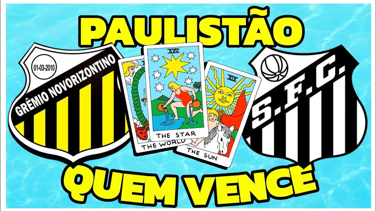 NOVORIZONTINO X SANTOS CAMPEONATO PAULISTA - QUEM VENCE🔮