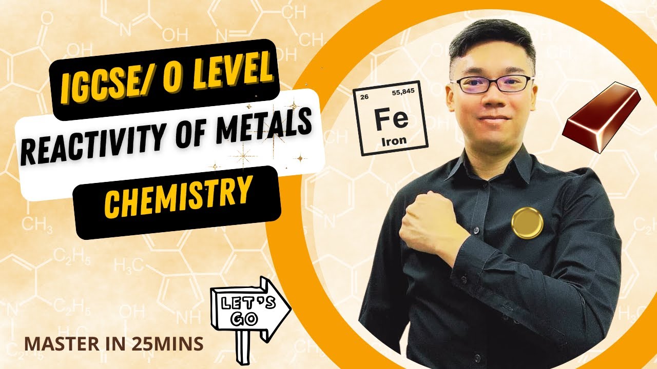 Reactivity of Metals  (IGCSE/GCE O Level CHEMISTRY) 0620