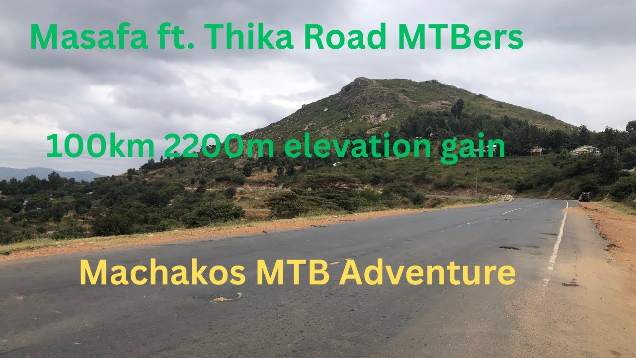 Brutal 100KM MTB Climb in Machakos! | Fog, Falls, & 2200m Elevation Gain | Kenya Adventure Ride