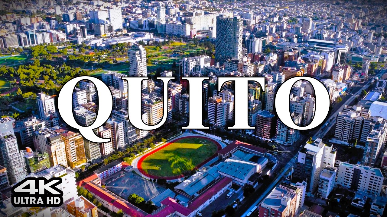 Quito, Ecuador 🇪🇨 | Stunning 4K Drone Footage