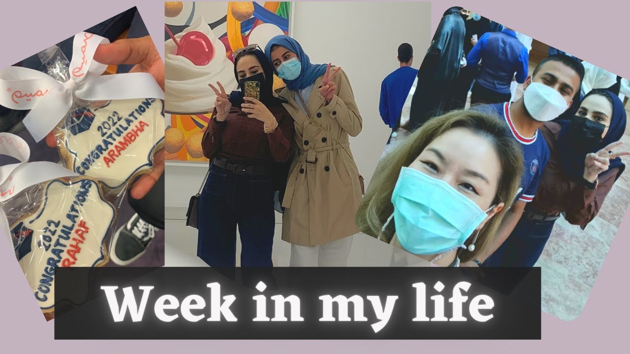 CARNEGIE MELLON QATAR WEEK IN MY LIFE: IS Plaque day, Jeff Koons, football game :)