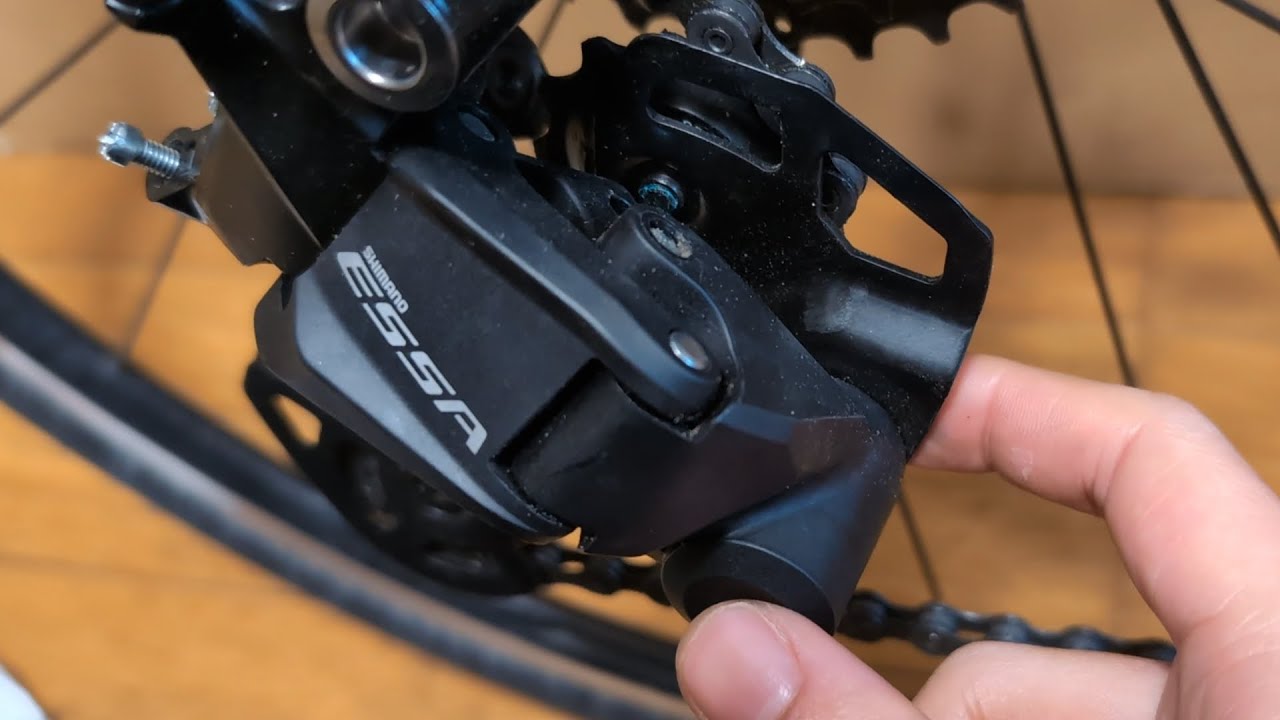 How to fix wobbly rear derailleur cage (Shimano ESSA U-200)