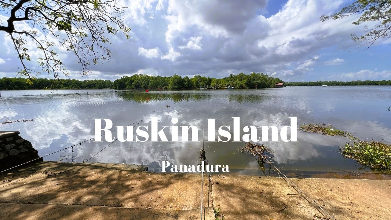 Ruskin Island, Diggala, Panadura, Sri Lanka (4k)
