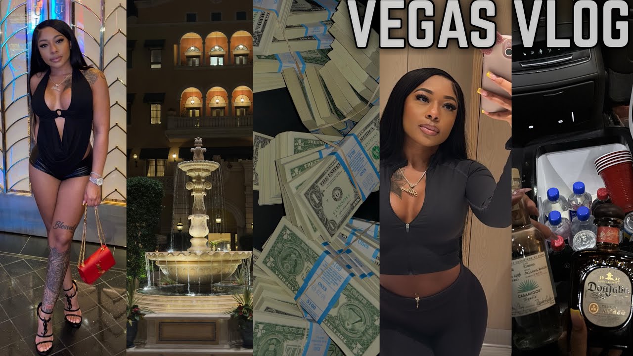 TRAVEL VLOG| *48 Hours in Vegas*, MGM MANSION, NEW BAG, LIT NIGHTS, RESTAURANTS & MORE