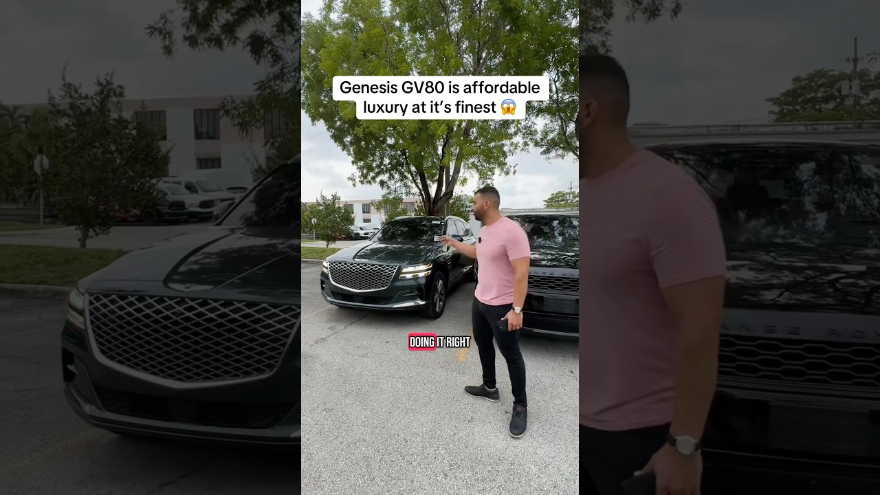 Genesis gv80 is such a great driving suv!