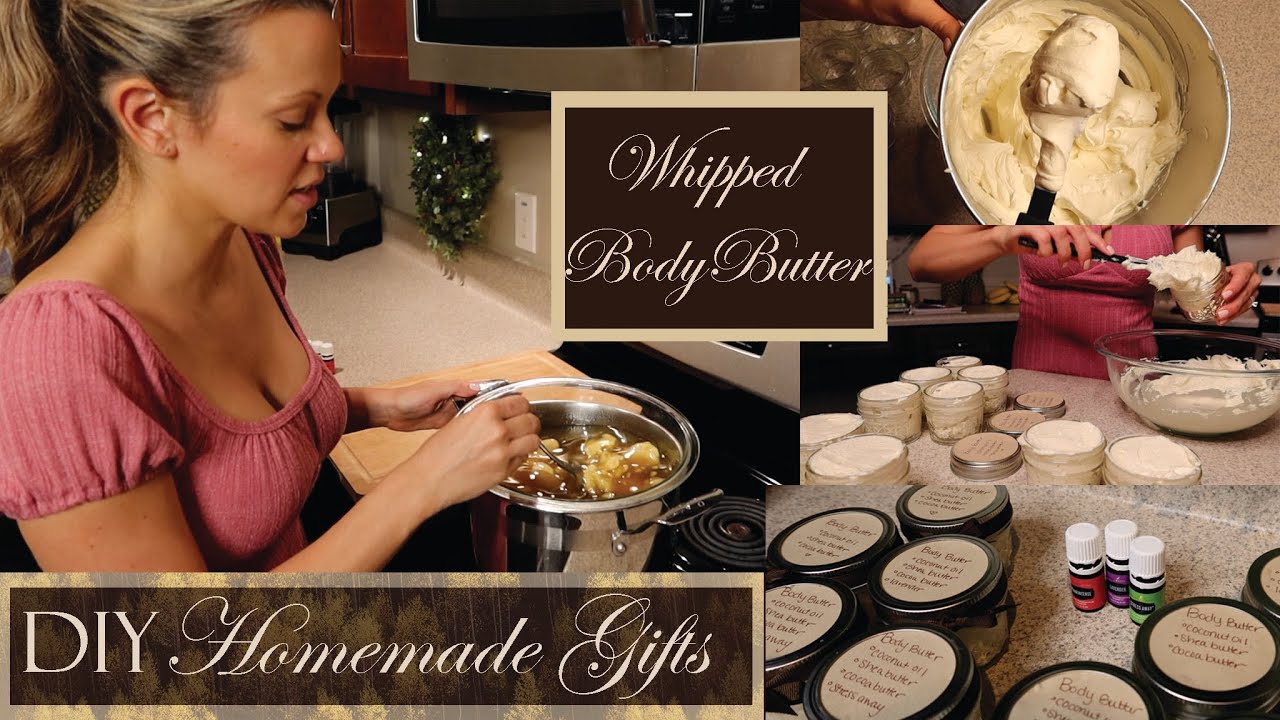 DIY HOMEMADE WHIPPED BODY BUTTER | Body Butter With Young Living Essential Oils