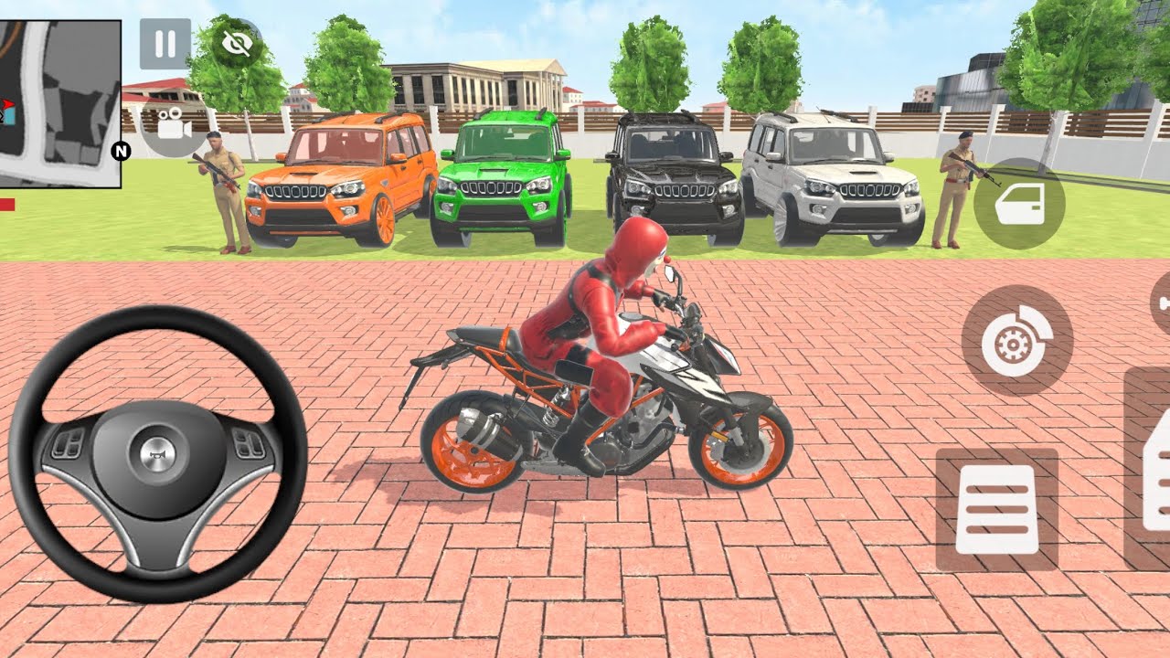 || Franklin order by 4️⃣ Modified 🟠🟢⚫⚪Scorpio||🇮🇳Indian Theft Aura Simulator || 
