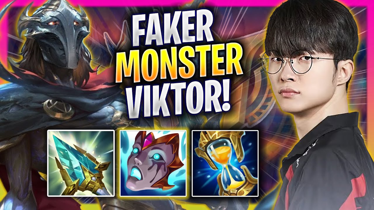 FAKER IS A MONSTER WITH VIKTOR! - T1 Faker Plays Viktor MID vs Irelia! | Season 2025