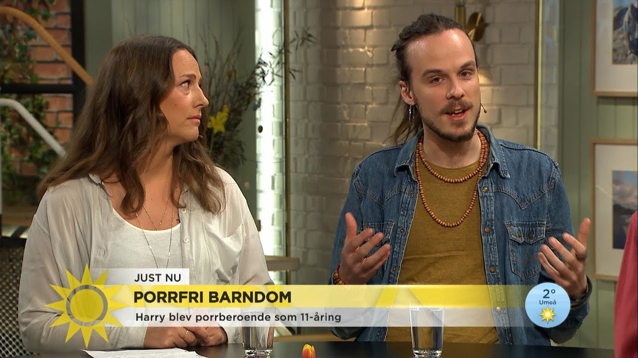Han blev beroende av porr vid 12 års ålder – så skyddar du dina barn från porr - Nyhetsmorgon (TV4)