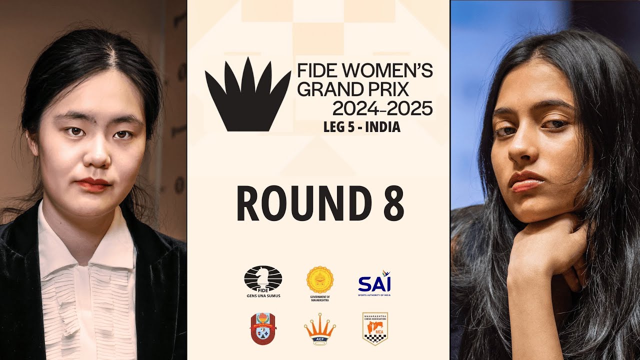 Round 8 | FIDE Women’s Grand Prix | Leg 5 | ft. Jiner, Deshmukh, Koneru, Dronavalli & More