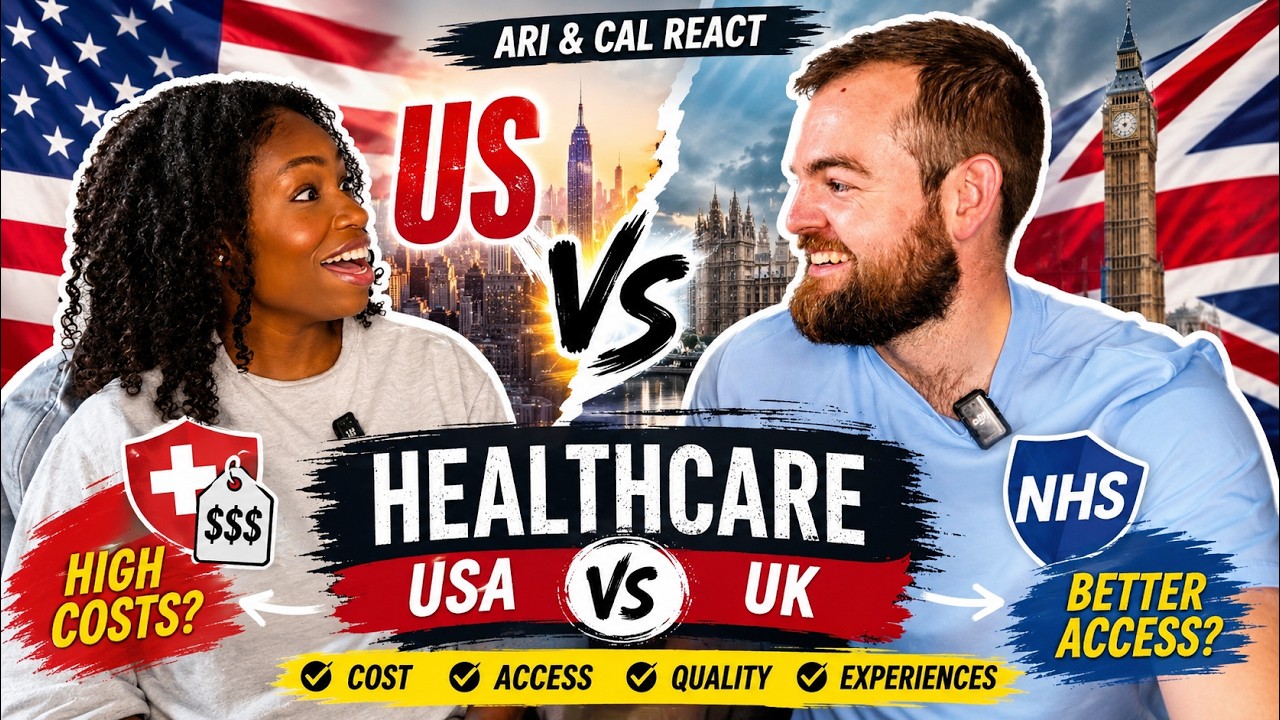 Reacting to US vs UK Healthcare… I Was NOT Ready 😂