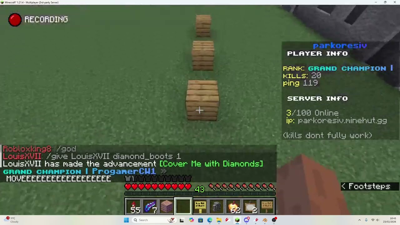 insave parkour battle