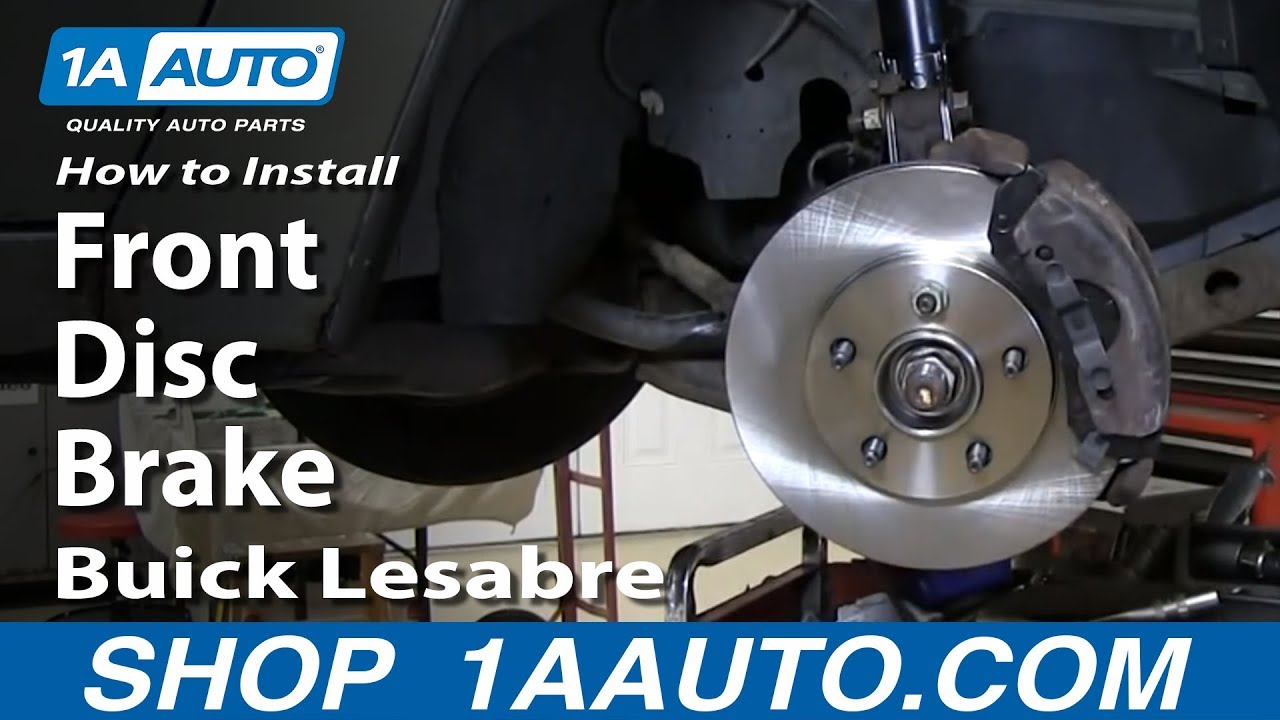 How to Replace Front Brakes 96-99 Buick LeSabre