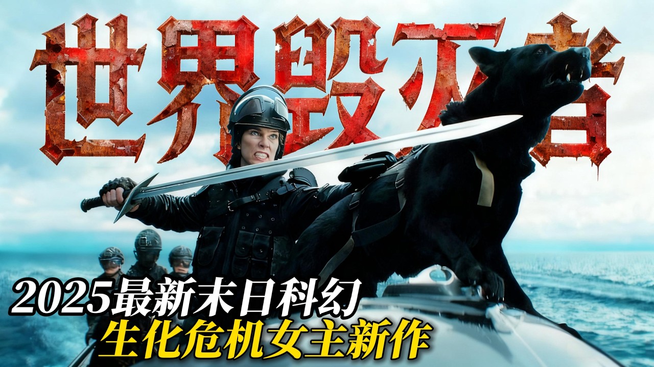 2025生化危機女主科幻新片《世界毀滅者》！世界裂縫打開，男人紛紛變異成怪物...